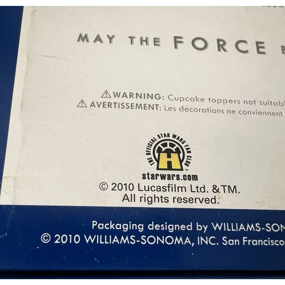 NEW Star Wars Galactic Empire × Williams Sonoma 24 Cupcake Decorating Kit